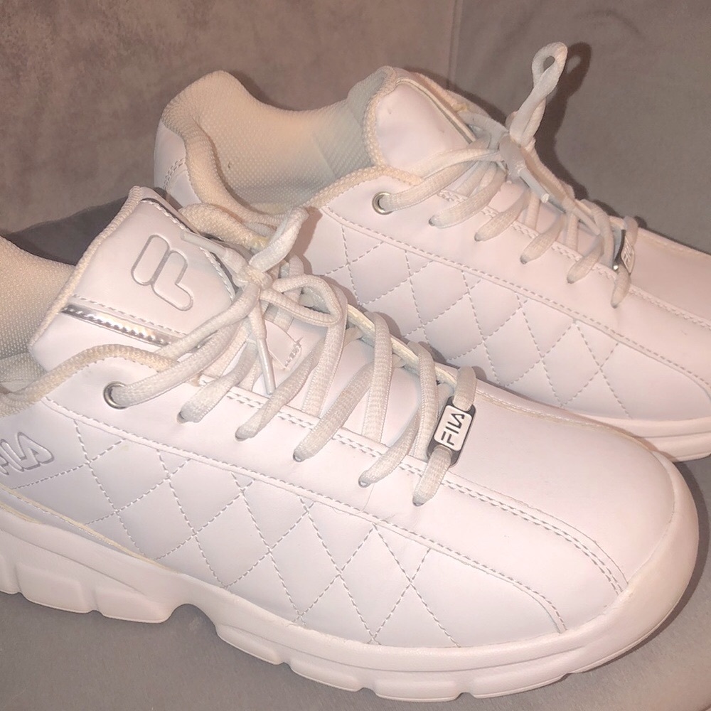 Fila Women's White Athletic Shoes